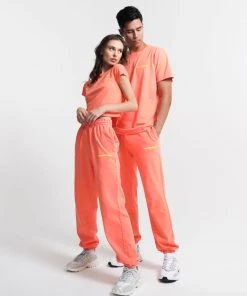 MASSIVE UNISEX OVERSIZED SWEATPANTS - HIGHLIGHTER