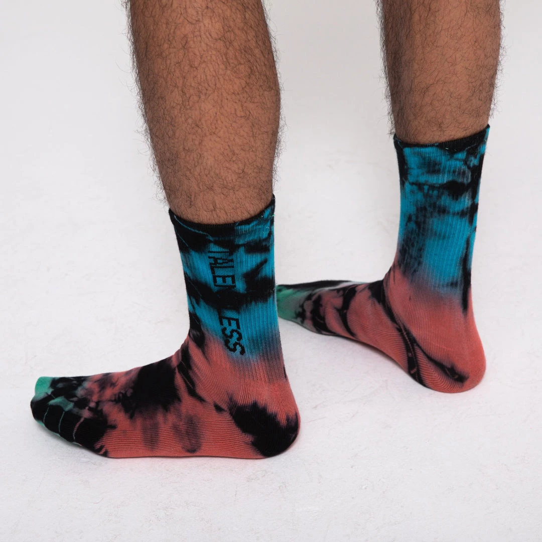 MASSIVE Accessories UNISEX VERTICAL SOCK - HIGHLIGHTER CRYSTAL WASH 5 MASSIVE Accessories UNISEX VERTICAL SOCK - HIGHLIGHTER CRYSTAL WASH