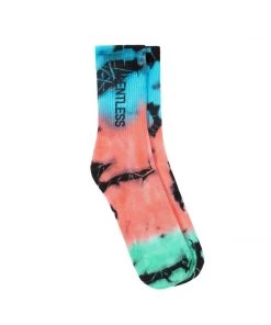 Deals TALENTLESS Store 15 MASSIVE Accessories UNISEX VERTICAL SOCK - HIGHLIGHTER CRYSTAL WASH