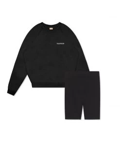 MASSIVE UNISEX RAGLAN CREWNECK + BIKE SHORTS - BUNDLE Bundles