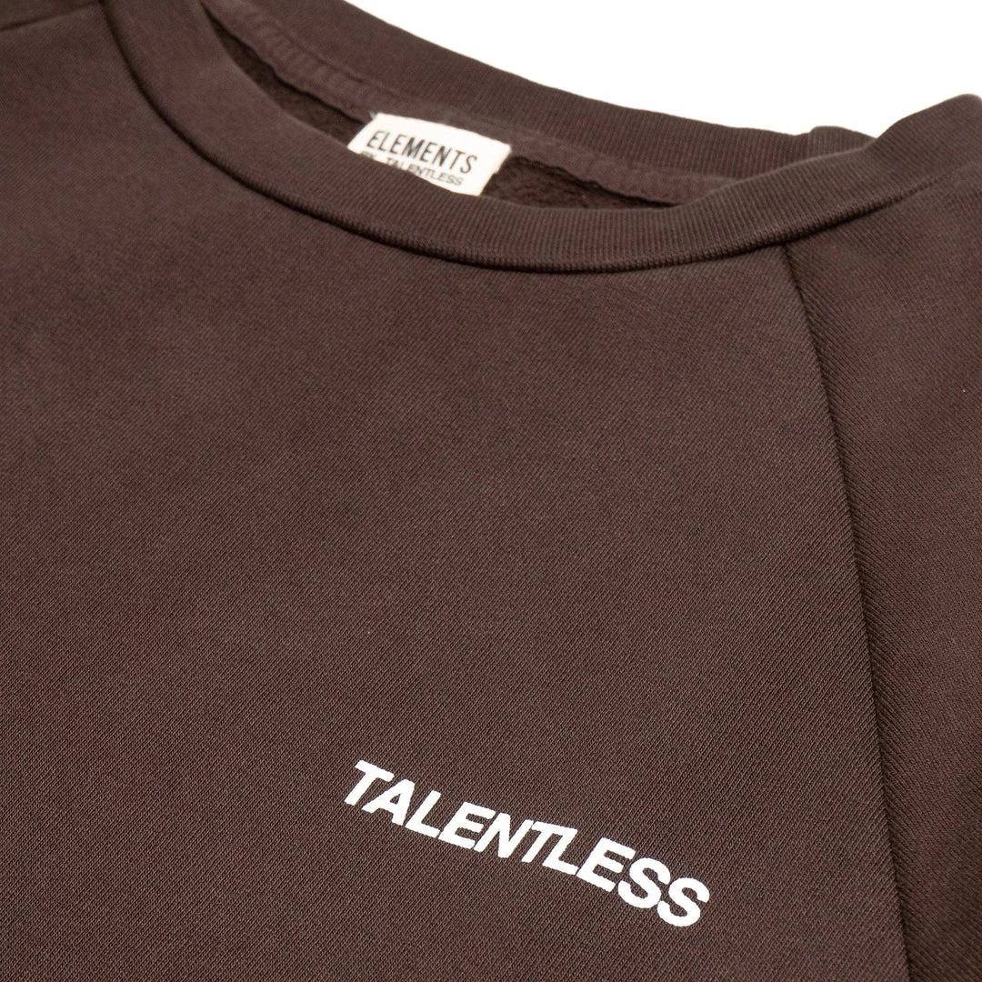 TALENTLESS UNISEX RAGLAN CREWNECK - CORE 18 TALENTLESS UNISEX RAGLAN CREWNECK - CORE