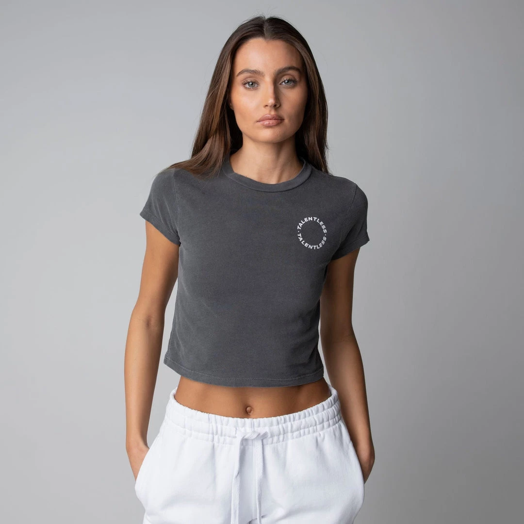 MASSIVE WOMENS BABY TEE - CIRCLE LOGO Best Sellers 9 MASSIVE WOMENS BABY TEE - CIRCLE LOGO Best Sellers