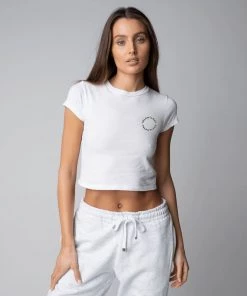 MASSIVE WOMENS BABY TEE - CIRCLE LOGO Best Sellers 33 MASSIVE WOMENS BABY TEE - CIRCLE LOGO Best Sellers