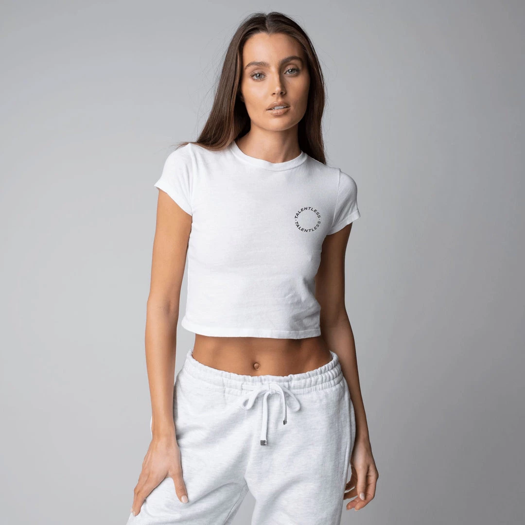 MASSIVE WOMENS BABY TEE - CIRCLE LOGO Best Sellers 17 MASSIVE WOMENS BABY TEE - CIRCLE LOGO Best Sellers