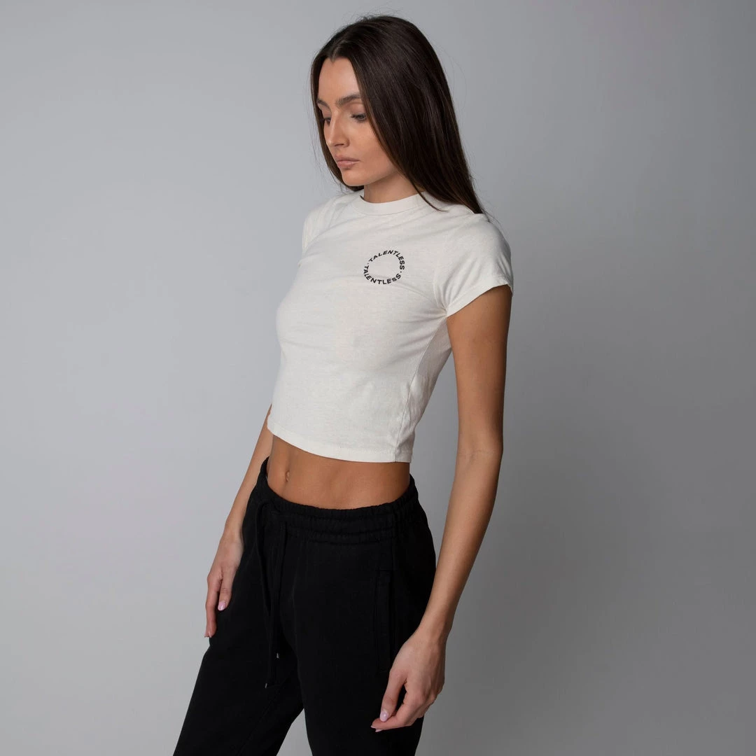 MASSIVE WOMENS BABY TEE - CIRCLE LOGO Best Sellers 14 MASSIVE WOMENS BABY TEE - CIRCLE LOGO Best Sellers