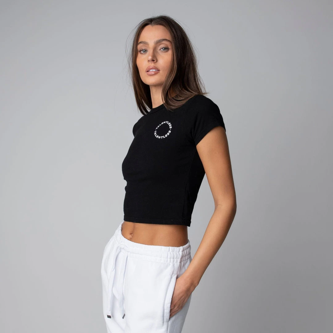 MASSIVE WOMENS BABY TEE - CIRCLE LOGO Best Sellers 5 MASSIVE WOMENS BABY TEE - CIRCLE LOGO Best Sellers