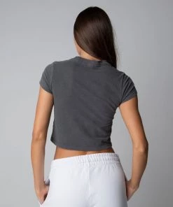 MASSIVE WOMENS BABY TEE - CIRCLE LOGO Best Sellers 26 MASSIVE WOMENS BABY TEE - CIRCLE LOGO Best Sellers