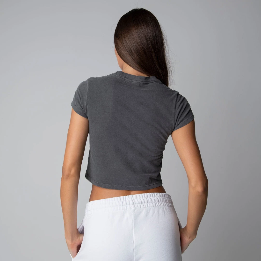 MASSIVE WOMENS BABY TEE - CIRCLE LOGO Best Sellers 10 MASSIVE WOMENS BABY TEE - CIRCLE LOGO Best Sellers