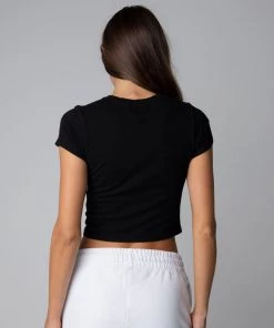 MASSIVE WOMENS BABY TEE - CIRCLE LOGO Best Sellers 22 MASSIVE WOMENS BABY TEE - CIRCLE LOGO Best Sellers