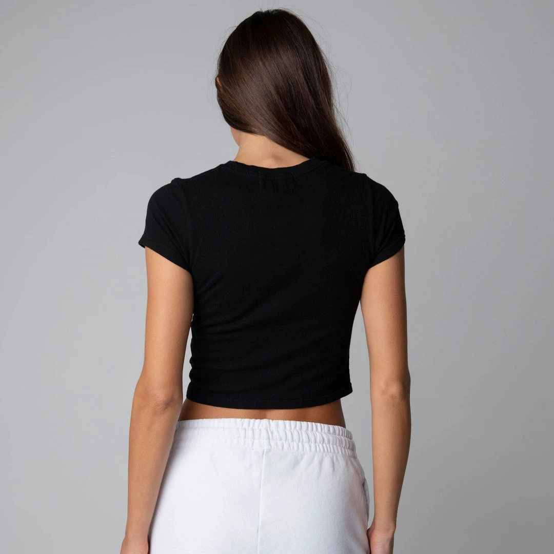 MASSIVE WOMENS BABY TEE - CIRCLE LOGO Best Sellers 6 MASSIVE WOMENS BABY TEE - CIRCLE LOGO Best Sellers