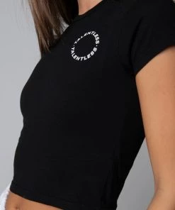 MASSIVE WOMENS BABY TEE - CIRCLE LOGO Best Sellers 23 MASSIVE WOMENS BABY TEE - CIRCLE LOGO Best Sellers