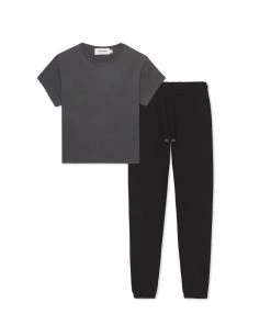 MASSIVE WOMENS BABY TEE + WOMENS SWEATPANTS - BUNDLE
