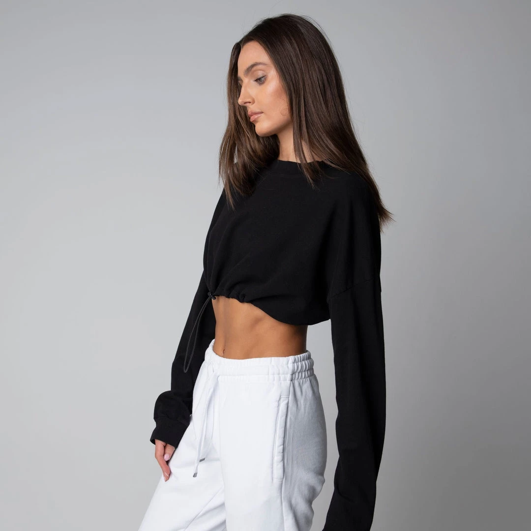 TALENTLESS WOMENS CINCH CROP CREW 17 TALENTLESS WOMENS CINCH CROP CREW