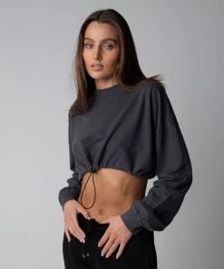 TALENTLESS WOMENS CINCH CROP CREW 49 TALENTLESS WOMENS CINCH CROP CREW