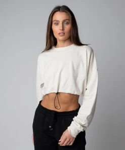 TALENTLESS WOMENS CINCH CROP CREW 35 TALENTLESS WOMENS CINCH CROP CREW