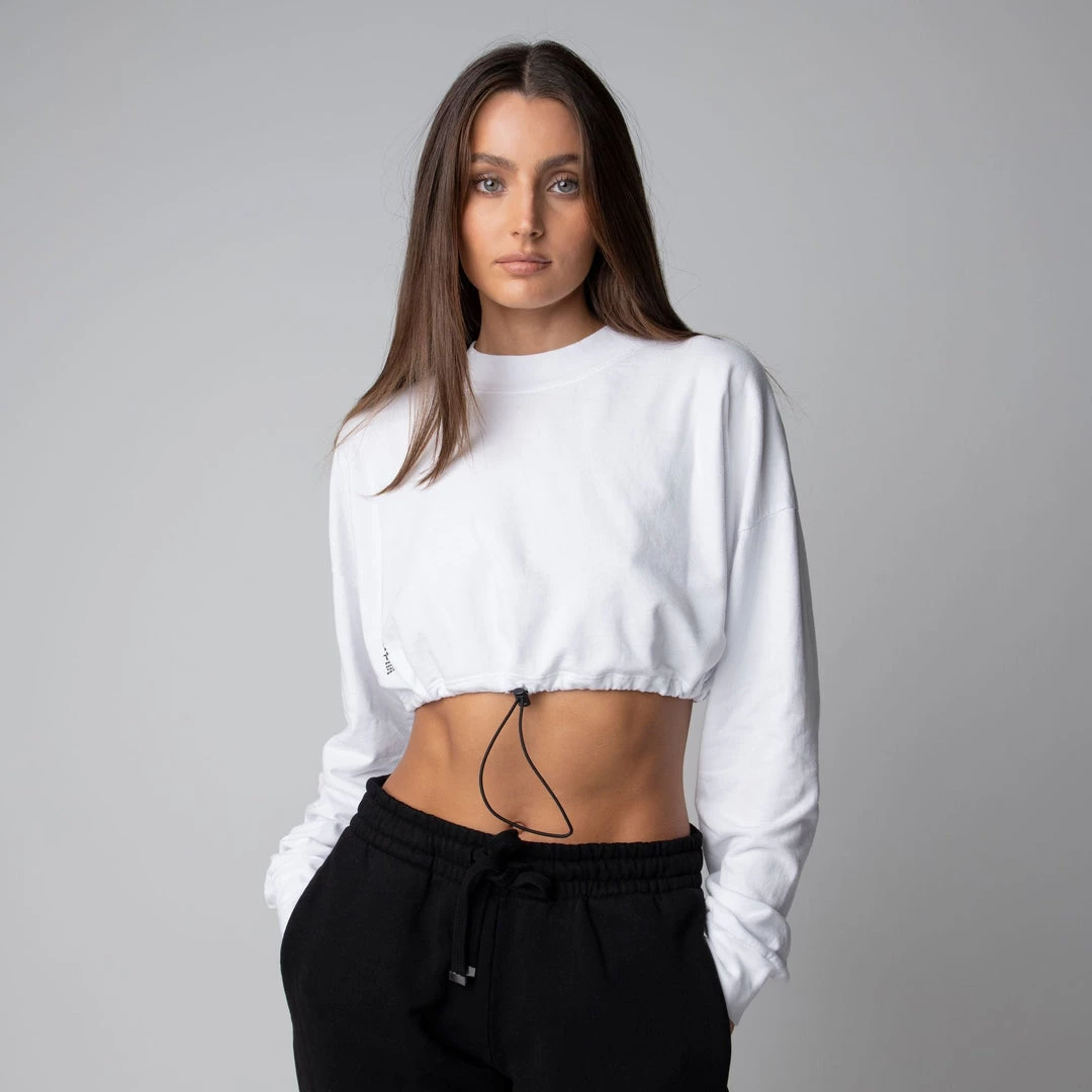 TALENTLESS WOMENS CINCH CROP CREW 4 TALENTLESS WOMENS CINCH CROP CREW