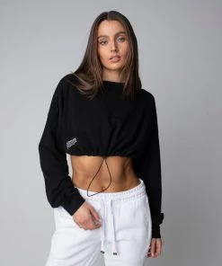 TALENTLESS WOMENS CINCH CROP CREW 41 TALENTLESS WOMENS CINCH CROP CREW