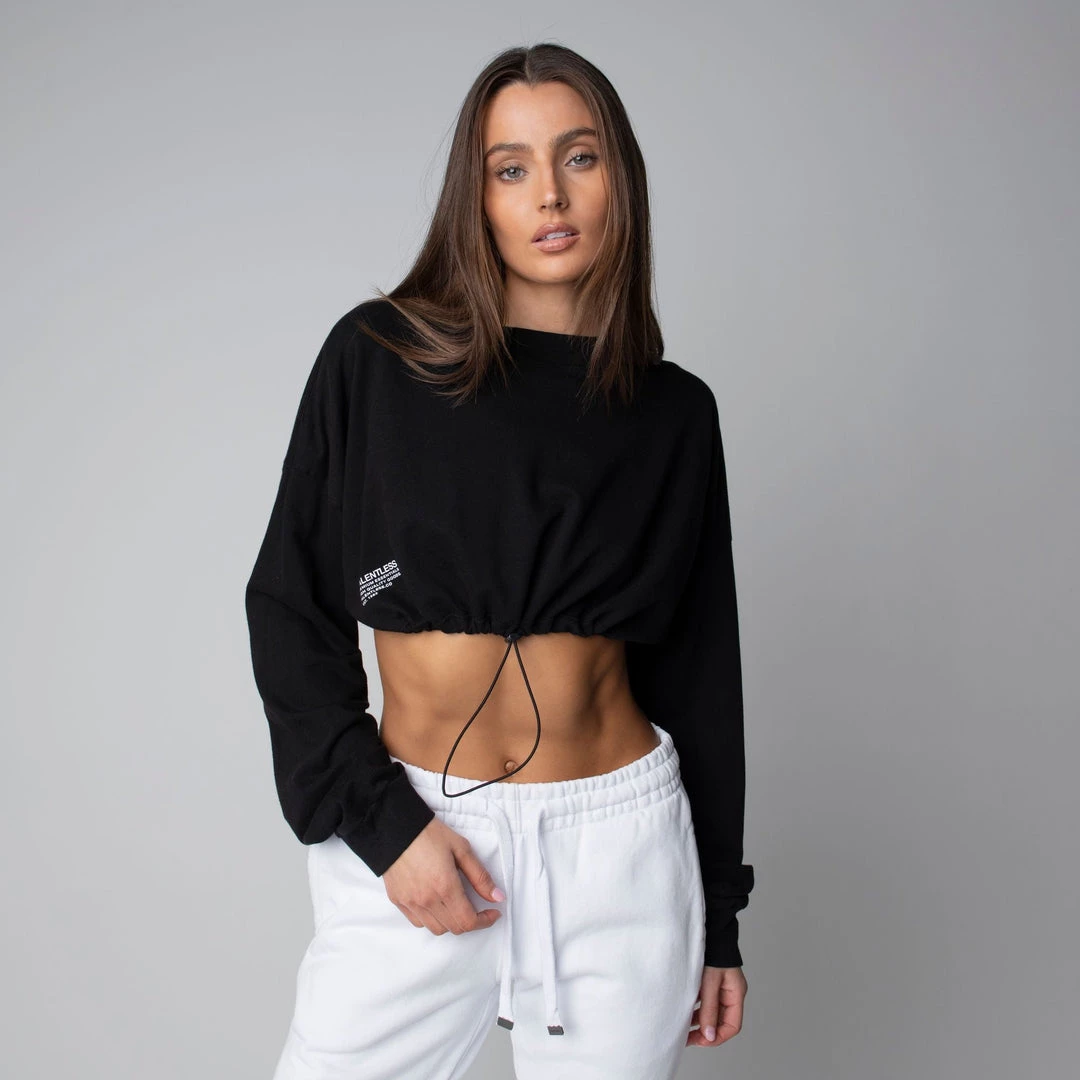 TALENTLESS WOMENS CINCH CROP CREW 16 TALENTLESS WOMENS CINCH CROP CREW