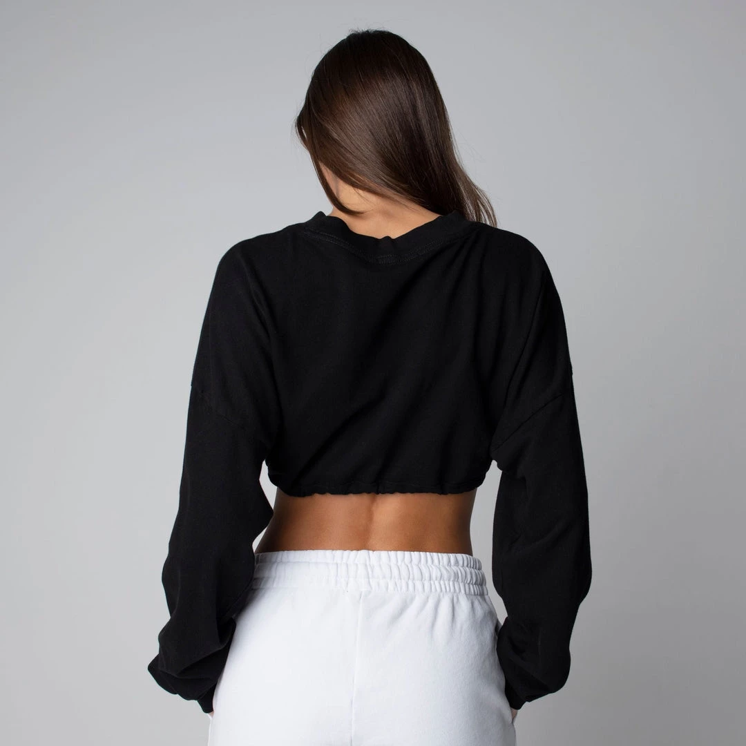 TALENTLESS WOMENS CINCH CROP CREW 18 TALENTLESS WOMENS CINCH CROP CREW