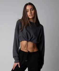 TALENTLESS WOMENS CINCH CROP CREW 48 TALENTLESS WOMENS CINCH CROP CREW