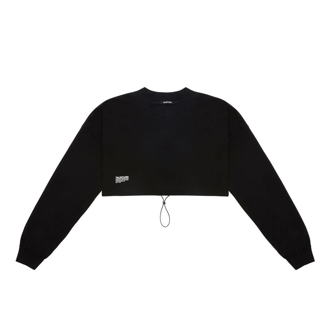 TALENTLESS WOMENS CINCH CROP CREW 15 TALENTLESS WOMENS CINCH CROP CREW