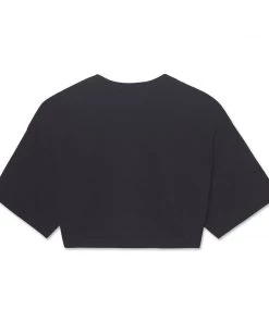 MASSIVE WOMENS CROP DARTED TEE