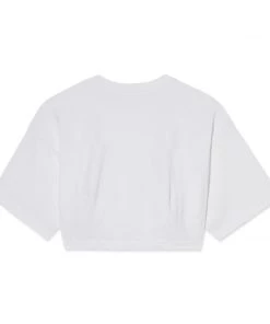 MASSIVE WOMENS CROP DARTED TEE