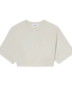 MASSIVE WOMENS CROP DARTED TEE