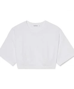 MASSIVE WOMENS CROP DARTED TEE