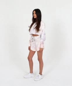 TALENTLESS WOMENS CROPPED CREWNECK - WATERCOLOR 12 TALENTLESS WOMENS CROPPED CREWNECK - WATERCOLOR