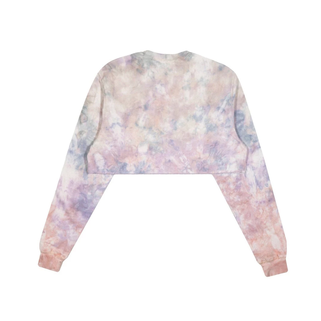 TALENTLESS WOMENS CROPPED CREWNECK - WATERCOLOR 10 TALENTLESS WOMENS CROPPED CREWNECK - WATERCOLOR
