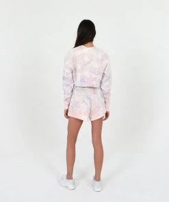 TALENTLESS WOMENS CROPPED CREWNECK - WATERCOLOR 13 TALENTLESS WOMENS CROPPED CREWNECK - WATERCOLOR