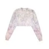 TALENTLESS WOMENS CROPPED CREWNECK - WATERCOLOR