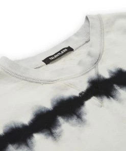 TALENTLESS WOMENS CROPPED CREWNECK - ZEBRA WASH