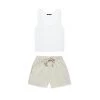 MASSIVE WOMENS CROPPED MODAL TANK + HEAVYWEIGHT CLASSIC SHORTS - BUNDLE Bundles 2 MASSIVE WOMENS CROPPED MODAL TANK + HEAVYWEIGHT CLASSIC SHORTS - BUNDLE Bundles
