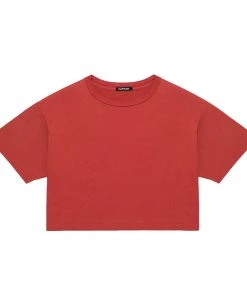 MASSIVE Tops WOMENS CROPPED TEE - PRIMARY COLLECTION