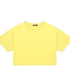 MASSIVE Tops WOMENS CROPPED TEE - PRIMARY COLLECTION