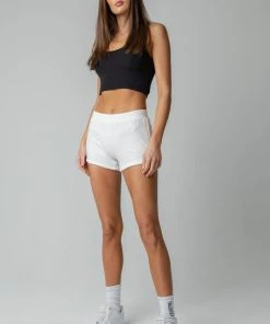 MASSIVE WOMENS MODAL CROPPED TANK + DOLPHIN SHORTS - BUNDLE