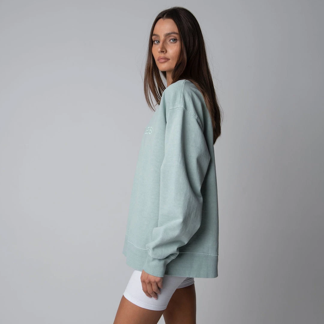 TALENTLESS WOMENS EMBROIDERED CREWNECK - PASTEL Crewnecks 6 TALENTLESS WOMENS EMBROIDERED CREWNECK - PASTEL Crewnecks