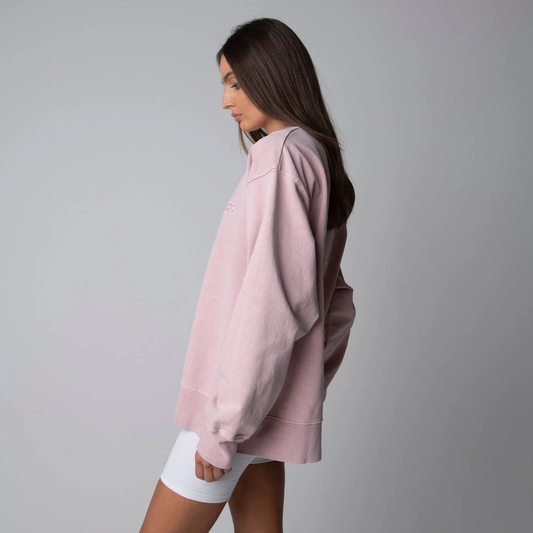 TALENTLESS WOMENS EMBROIDERED CREWNECK - PASTEL Crewnecks 14 TALENTLESS WOMENS EMBROIDERED CREWNECK - PASTEL Crewnecks