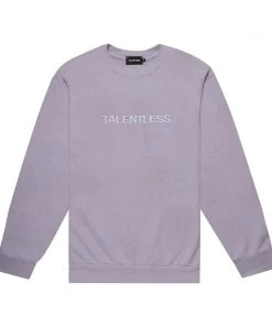 TALENTLESS WOMENS EMBROIDERED CREWNECK - PASTEL Crewnecks 37 TALENTLESS WOMENS EMBROIDERED CREWNECK - PASTEL Crewnecks