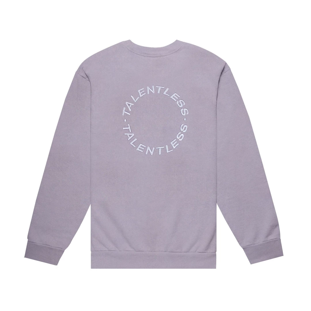 TALENTLESS WOMENS EMBROIDERED CREWNECK - PASTEL Crewnecks 17 TALENTLESS WOMENS EMBROIDERED CREWNECK - PASTEL Crewnecks