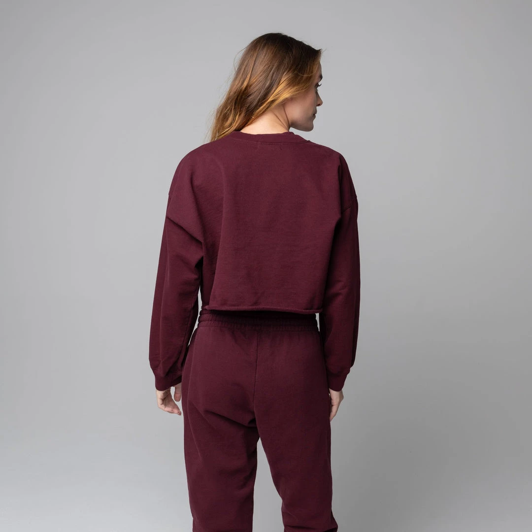 TALENTLESS WOMENS HEAVYWEIGHT CROPPED CREWNECK - MID CENTURY Best Sellers 10 TALENTLESS WOMENS HEAVYWEIGHT CROPPED CREWNECK - MID CENTURY Best Sellers