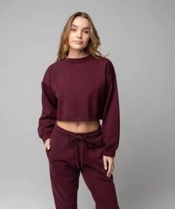 TALENTLESS WOMENS HEAVYWEIGHT CROPPED CREWNECK - MID CENTURY Best Sellers 19 TALENTLESS WOMENS HEAVYWEIGHT CROPPED CREWNECK - MID CENTURY Best Sellers
