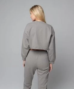 TALENTLESS WOMENS HEAVYWEIGHT CROPPED CREWNECK - MID CENTURY Best Sellers 25 TALENTLESS WOMENS HEAVYWEIGHT CROPPED CREWNECK - MID CENTURY Best Sellers