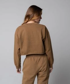 TALENTLESS WOMENS HEAVYWEIGHT CROPPED CREWNECK - MID CENTURY Best Sellers 17 TALENTLESS WOMENS HEAVYWEIGHT CROPPED CREWNECK - MID CENTURY Best Sellers