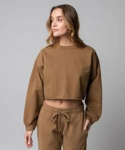 TALENTLESS WOMENS HEAVYWEIGHT CROPPED CREWNECK - MID CENTURY Best Sellers 16 TALENTLESS WOMENS HEAVYWEIGHT CROPPED CREWNECK - MID CENTURY Best Sellers