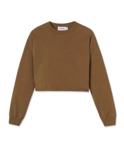 TALENTLESS WOMENS HEAVYWEIGHT CROPPED CREWNECK - MID CENTURY Best Sellers