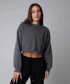 TALENTLESS WOMENS HEAVYWEIGHT CROPPED CREWNECK Best Sellers