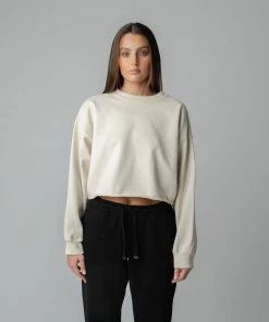 TALENTLESS WOMENS HEAVYWEIGHT CROPPED CREWNECK Best Sellers 21 TALENTLESS WOMENS HEAVYWEIGHT CROPPED CREWNECK Best Sellers